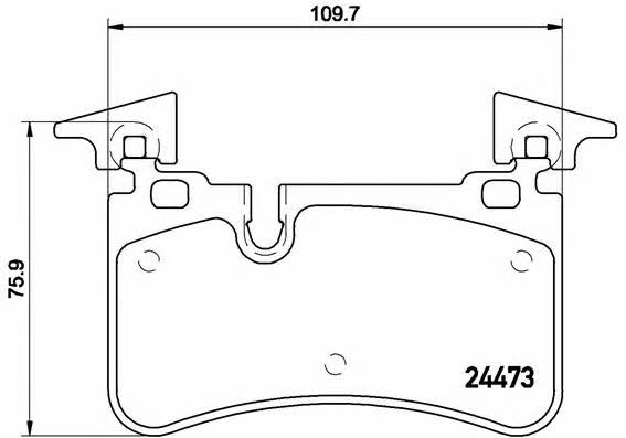 Купить Brembo P 50 113 по низкой цене в Украине!