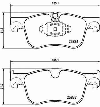 Купить Brembo P 61 116 по низкой цене в Украине!