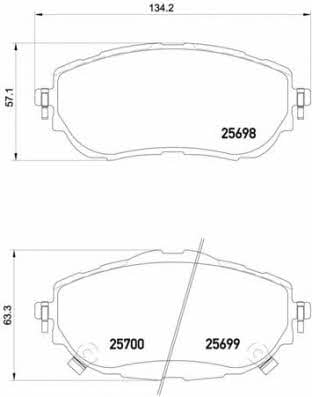 Купить Brembo P 83 150 по низкой цене в Украине!
