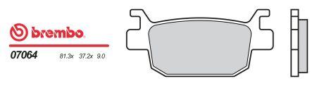 07064XS Brembo Колодки гальмівні, комплект