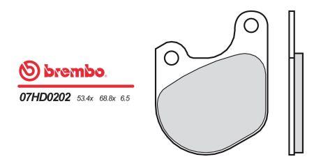 Brembo 07HD0202 Колодки гальмівні, комплект 07HD0202: Купити в Україні - Добра ціна на EXIST.UA!