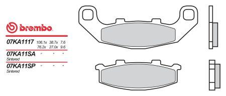 07KA11SP Brembo Автозапчастина