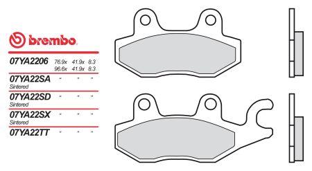Купить Brembo 07YA22SD по низкой цене в Украине!