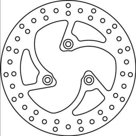 68B40758 Brembo Диск тормозной