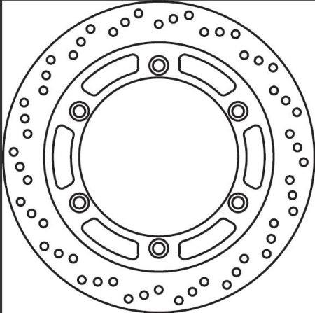 68B407G4 Brembo Диск тормозной