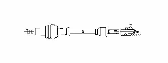 Bremi 320/60 Дріт високовольтний 32060: Купити в Україні - Добра ціна на EXIST.UA!