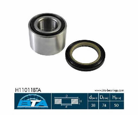 Подшипник ступицы колеса, комплект BTA H11011BTA
