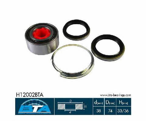 Подшипник ступицы колеса BTA H12002BTA