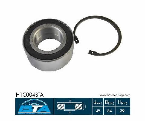 Подшипник передней ступицы колеса, комплект BTA H1C004BTA