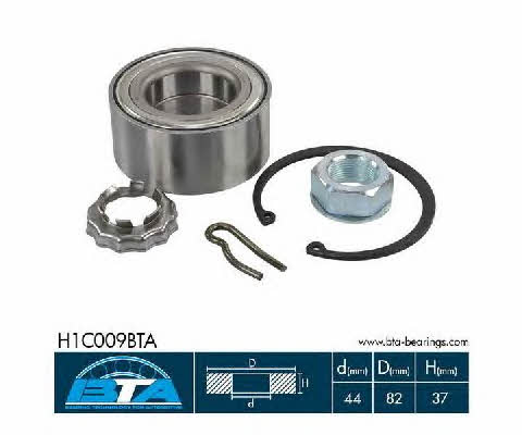 Подшипник передней ступицы колеса, комплект BTA H1C009BTA