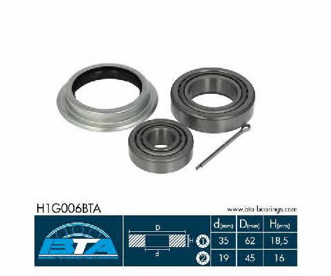Подшипник ступицы колеса, комплект BTA H1G006BTA