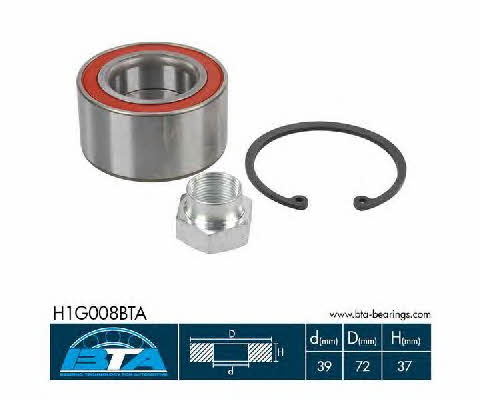 Подшипник передней ступицы колеса, комплект BTA H1G008BTA