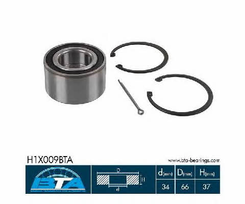 Подшипник ступицы колеса, комплект BTA H1X009BTA