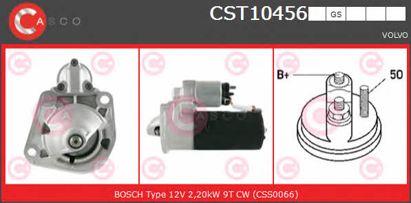 Casco CST10456GS Стартер CST10456GS: Купити в Україні - Добра ціна на EXIST.UA!