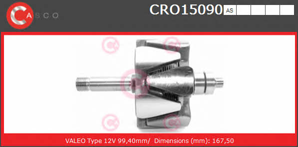 Casco CRO15090AS Ротор генератора CRO15090AS: Купити в Україні - Добра ціна на EXIST.UA!