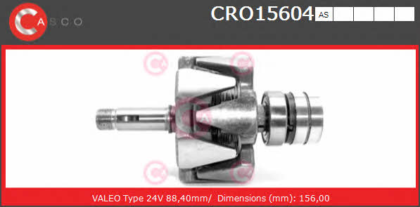 Casco CRO15604AS Ротор генератора CRO15604AS: Купити в Україні - Добра ціна на EXIST.UA!