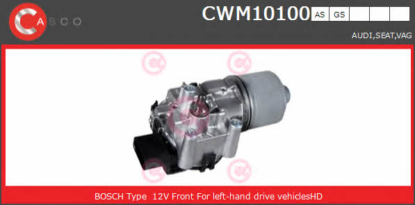 Casco CWM10100AS Мотор склоочисника CWM10100AS: Приваблива ціна - Купити в Україні на EXIST.UA!