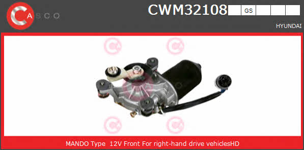 Casco CWM32108GS Мотор склоочисника CWM32108GS: Приваблива ціна - Купити в Україні на EXIST.UA!