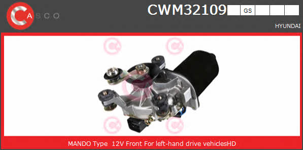 Casco CWM32109GS Мотор склоочисника CWM32109GS: Приваблива ціна - Купити в Україні на EXIST.UA!