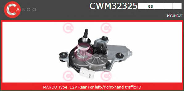 Casco CWM32325GS Мотор склоочисника CWM32325GS: Купити в Україні - Добра ціна на EXIST.UA!