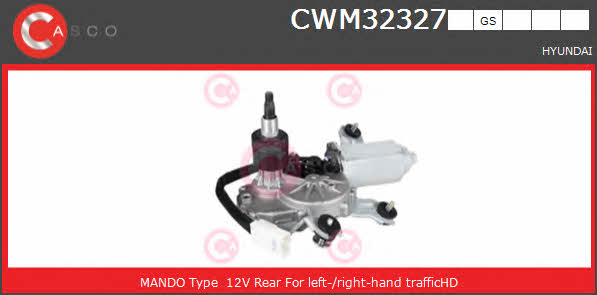 Casco CWM32327GS Мотор склоочисника CWM32327GS: Купити в Україні - Добра ціна на EXIST.UA!