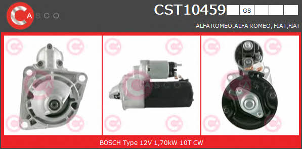 Casco CST10459GS Стартер CST10459GS: Купити в Україні - Добра ціна на EXIST.UA!