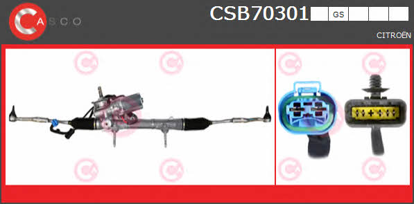Casco CSB70301GS Рульовий механізм CSB70301GS: Купити в Україні - Добра ціна на EXIST.UA!