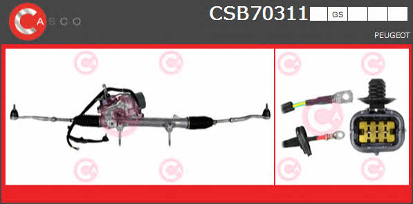 Casco CSB70311GS Рульовий механізм CSB70311GS: Купити в Україні - Добра ціна на EXIST.UA!