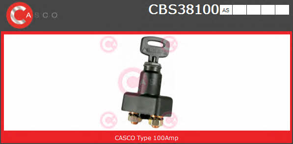 Casco CBS38100AS Головний вимикач, акумулятор CBS38100AS: Купити в Україні - Добра ціна на EXIST.UA!