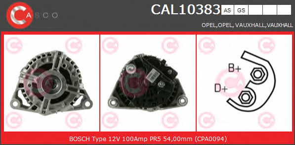 CAL10383AS Casco Генератор
