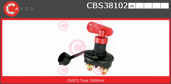 Casco CBS38102AS Головний вимикач, акумулятор CBS38102AS: Купити в Україні - Добра ціна на EXIST.UA!