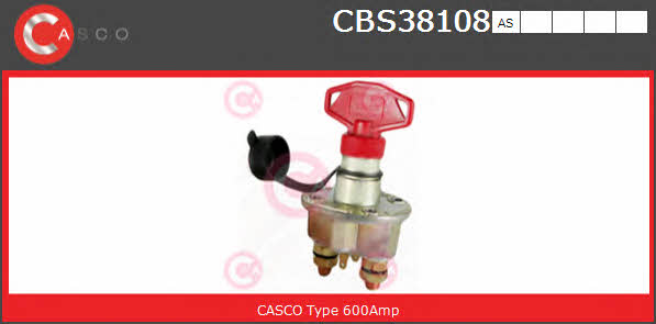 Casco CBS38108AS Головний вимикач, акумулятор CBS38108AS: Купити в Україні - Добра ціна на EXIST.UA!