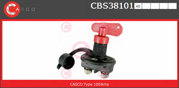 Casco CBS38101AS Головний вимикач, акумулятор CBS38101AS: Купити в Україні - Добра ціна на EXIST.UA!