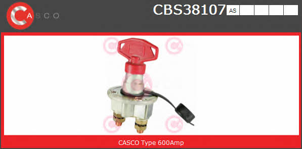 Casco CBS38107AS Головний вимикач, акумулятор CBS38107AS: Купити в Україні - Добра ціна на EXIST.UA!