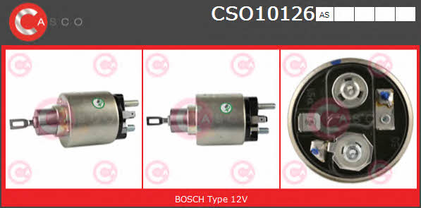 CSO10126AS Casco Реле стартера втягивающее