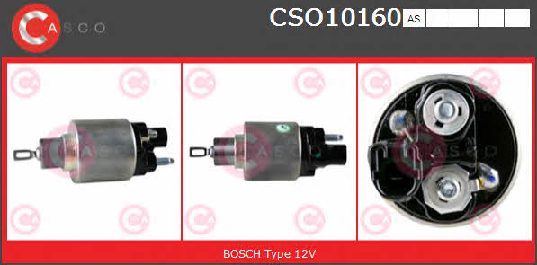 CSO10160AS Casco Реле стартера втягивающее