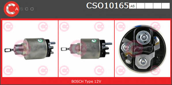 CSO10165AS Casco Реле стартера втягивающее