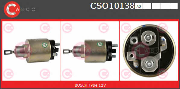 CSO10138AS Casco Реле стартера втягивающее
