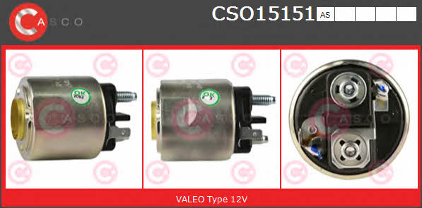 Casco CSO15151AS Реле стартера яке втягує CSO15151AS: Купити в Україні - Добра ціна на EXIST.UA!