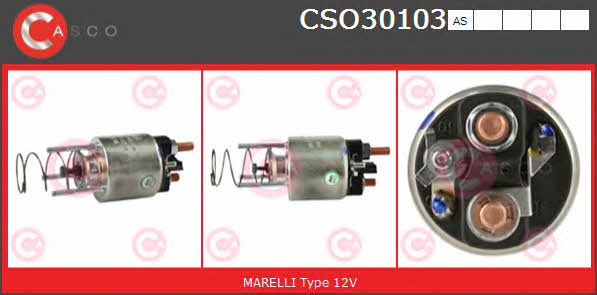CSO30103AS Casco Клапан ПНВТ