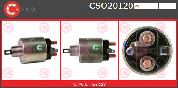 CSO20120AS Casco Реле стартера яке втягує