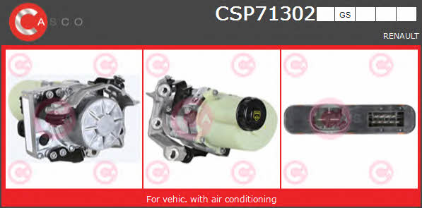 Casco CSP71302GS Насос гідропідсилювача керма CSP71302GS: Купити в Україні - Добра ціна на EXIST.UA!
