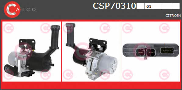 Casco CSP70310GS Насос гідропідсилювача керма CSP70310GS: Купити в Україні - Добра ціна на EXIST.UA!