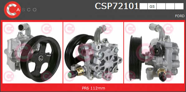 Casco CSP72101GS Насос гідропідсилювача керма CSP72101GS: Купити в Україні - Добра ціна на EXIST.UA!
