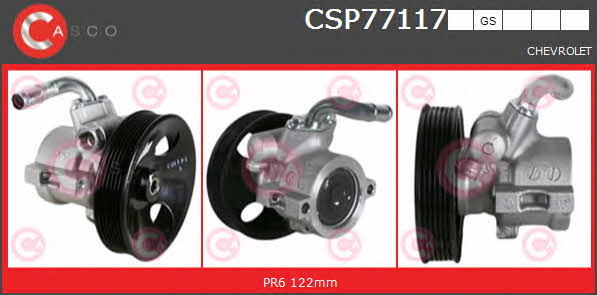 Casco CSP77117GS Насос гідропідсилювача керма CSP77117GS: Купити в Україні - Добра ціна на EXIST.UA!