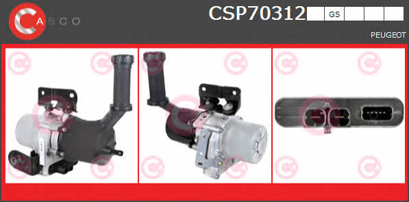 Casco CSP70312GS Насос гідропідсилювача керма CSP70312GS: Купити в Україні - Добра ціна на EXIST.UA!