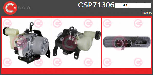 Casco CSP71306GS Насос гідропідсилювача керма CSP71306GS: Купити в Україні - Добра ціна на EXIST.UA!