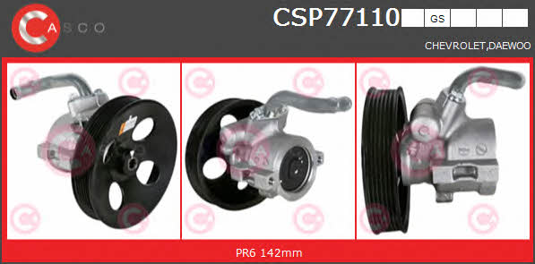 Casco CSP77110GS Насос гідропідсилювача керма CSP77110GS: Купити в Україні - Добра ціна на EXIST.UA!