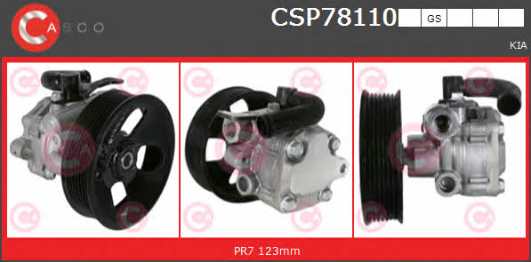 Casco CSP78110GS Насос гідропідсилювача керма CSP78110GS: Приваблива ціна - Купити в Україні на EXIST.UA!