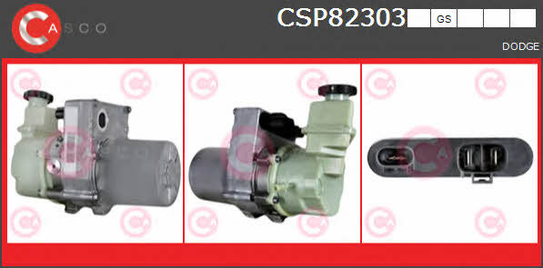 Casco CSP82303GS Насос гідропідсилювача керма CSP82303GS: Купити в Україні - Добра ціна на EXIST.UA!